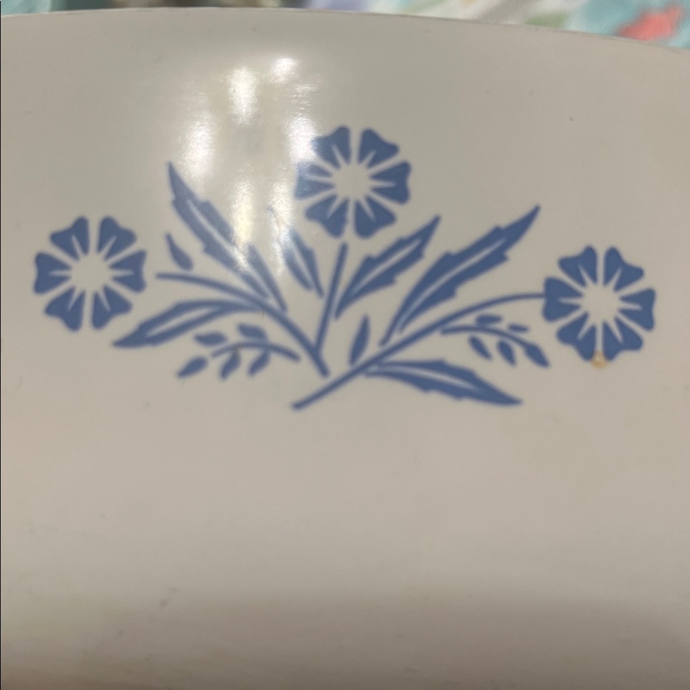 Corning Ware Vintage Blue Cornflower Casserole Dish P-1 1/2-B no lid - Picture 2 of 4